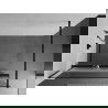 Mexen Kioto+ paroi de douche avec étagère Walk-in 70 x 200 cm, transparent/verre givré, noir - 800-070-121-70-35