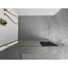 Mexen barre pour serviettes pour paroi de douche, doré brossé - 800-06-55