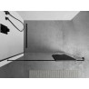 Mexen barre pour serviettes pour paroi de douche, noir - 800-06-70