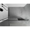Mexen Uni-R barre porte-serviettes pour paroi de douche, noire - 800-06-70