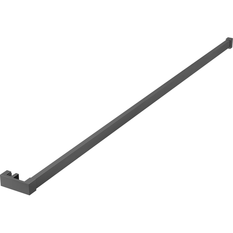 Mexen barre pour serviettes pour paroi de douche, métal canon - 800-06-95