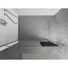 Mexen Uni-R porte-serviettes pour paroi de douche, nickel brossé - 800-06-97