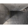 Mexen Lunar-B Duo cabine de douche pivotante 80 x 80 cm, transparent, or brossé - 832-080L-080P-55-00