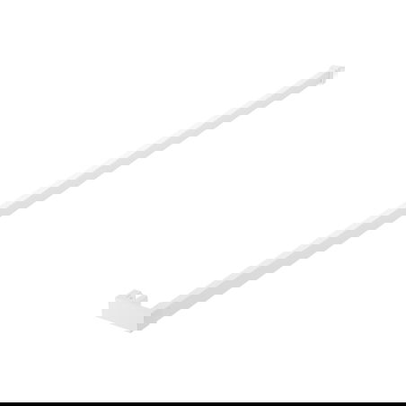 Mexen barre pour serviettes pour paroi de douche, blanc - 800-06-20