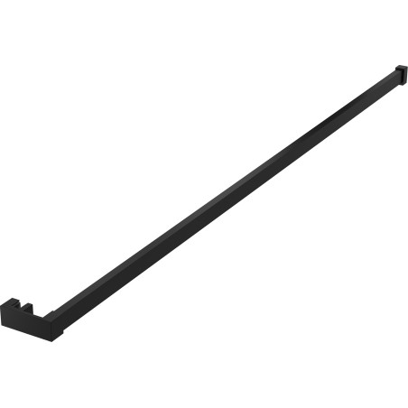 Mexen barre pour serviettes pour paroi de douche, noir - 800-06-70