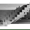 Paroi de douche Mexen Kioto+ Walk-in avec étagère 100 x 200 cm, motif noir, noir - 800-100-121-70-70