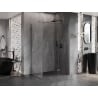 Mexen Lunar T cabine de douche à pivotement droit 130 x 80 cm, transparent, métal canon - 834T-130-080-95-00-P