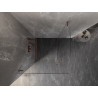 Mexen Lunar-B Duo cabine de douche pivotante 70 x 70 cm, transparent, cuivre brossé - 832-070L-070P-65-00