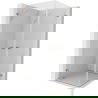 Mexen Lunar-B Duo cabine de douche pivotante 70 x 70 cm, transparente, cuivre brossé - 832-070L-070P-65-00