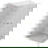 Mexen Lunar-B Duo cabine de douche pivotante 80 x 70 cm, transparent, cuivre brossé - 832-080L-070P-65-00