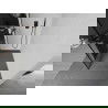 Mexen Kioto+ paroi de douche avec étagère Walk-in 80 x 200 cm, motif noir, noir - 800-080-121-70-78