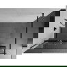 Mexen Kioto+ paroi de douche avec étagère Walk-in 70 x 200 cm, motif blanc, noir - 800-070-121-70-85
