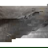 Mexen Lunar-B L cabine de douche battante gauche 95 x 80 cm, transparent, or brossé - 832L-095-080-55-00-L