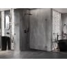 Cabine de douche battante Mexen Lunar-B Duo 95 x 80 cm, transparent, métallique - 832-095L-080P-95-00