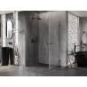 Cabine de douche battante Mexen Lunar-B Duo 95 x 80 cm, transparent, métallique - 832-095L-080P-95-00