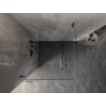 Mexen Lunar-B Duo cabine de douche pivotante 90 x 90 cm, transparent, canon de fusil - 832-090L-090P-95-00