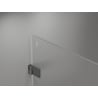 Mexen Lunar-B Duo cabine de douche pivotante 90 x 90 cm, transparent, canon de fusil - 832-090L-090P-95-00