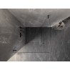 Mexen Lunar-B Duo cabine de douche pivotante 95 x 95 cm, transparent, métal gun - 832-095L-095P-95-00