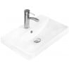 Mexen Dagna lavabo encastré dans le plan de travail 50 x 35 cm, blanc - 21995100