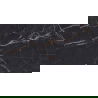 Mexen Eminet Noir grès émaillé rect. G1, carreau sol-mur 120 x 60 cm, haute brillance - TL201-120-060-00