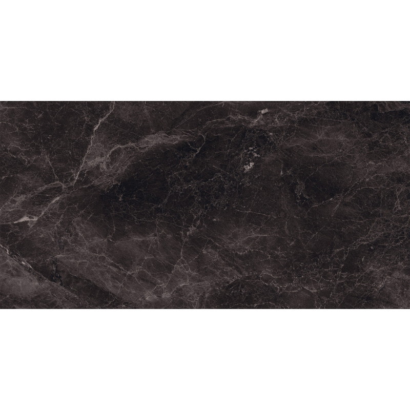 Mexen Merison Grès noir émaillé rectifié G1, carreau de sol et de mur 120 x 60 cm, haute brillance - TL203-120-060-00
