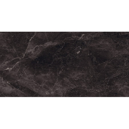 Mexen Merison Grès noir émaillé rectifié G1, carreau de sol et de mur 120 x 60 cm, haute brillance - TL203-120-060-00