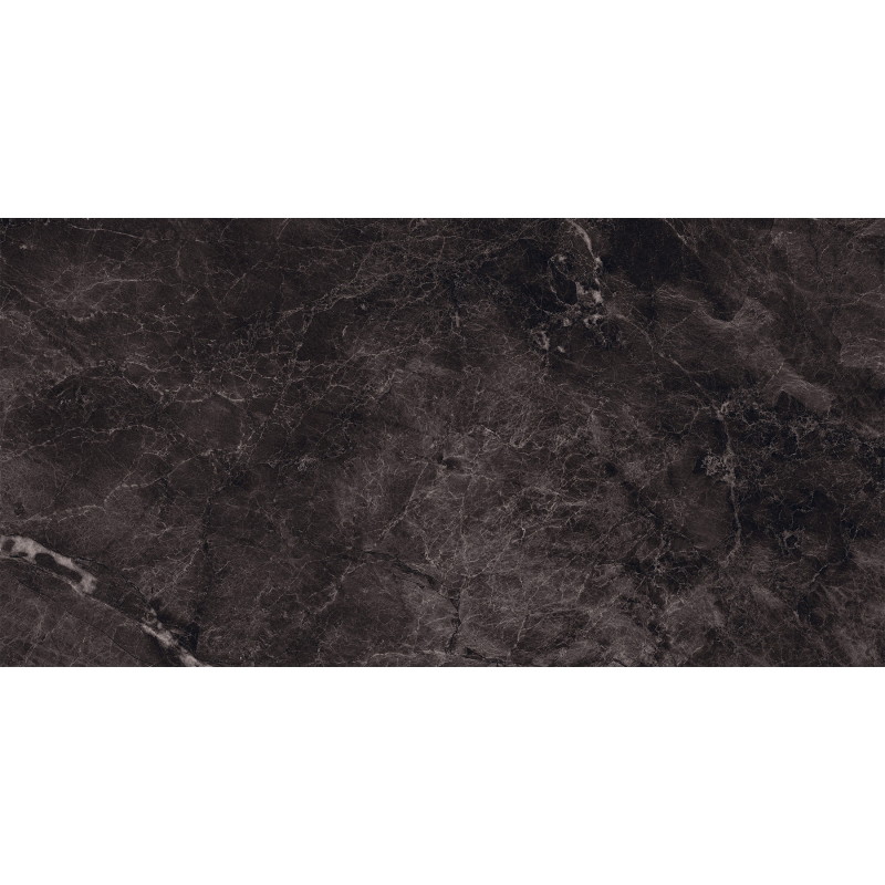 Mexen Merison Grès noir émaillé rectifié G1, carreau de sol et de mur 120 x 60 cm, haute brillance - TL203-120-060-00