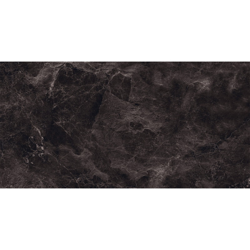 Mexen Merison Grès noir émaillé rectifié G1, carreau de sol et de mur 120 x 60 cm, haute brillance - TL203-120-060-00