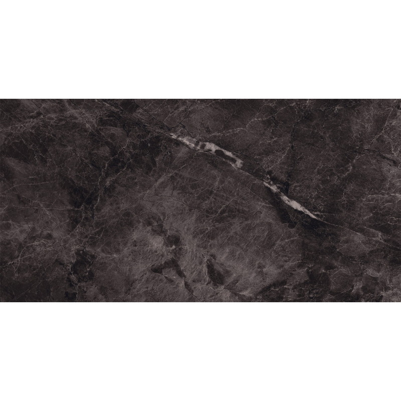 Mexen Merison Grès noir émaillé rectifié G1, carreau de sol et de mur 120 x 60 cm, haute brillance - TL203-120-060-00