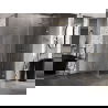 Mexen Lunar-B L cabine de douche à battant droit 80 x 80 cm, transparent, doré - 832L-080-080-50-00-P