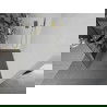 Mexen Kioto+ paroi de douche avec étagère Walk-in 130 x 200 cm, motif blanc, or - 800-130-121-50-85