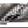 Mexen Lunar-B cabine de douche battante droite 100 x 100 cm, transparent, noir - 832-100-100-70-00-P