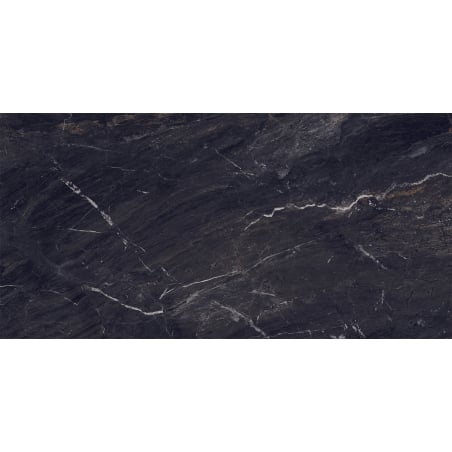 Mexen Sintra Black grès émaillé rect. G1, carreau sol-mur 120 x 60 cm, haute brillance - TL204-120-060-00