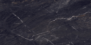 Mexen Sintra Black grès émaillé rect. G1, carreau sol-mur 120 x 60 cm, haute brillance - TL204-120-060-00