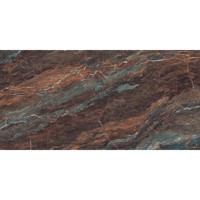 Mexen Sintra Earth carreau de grès émaillé rectifié G1, carreau sol-mur 120 x 60 cm, haut brillant - TL204-120-060-02