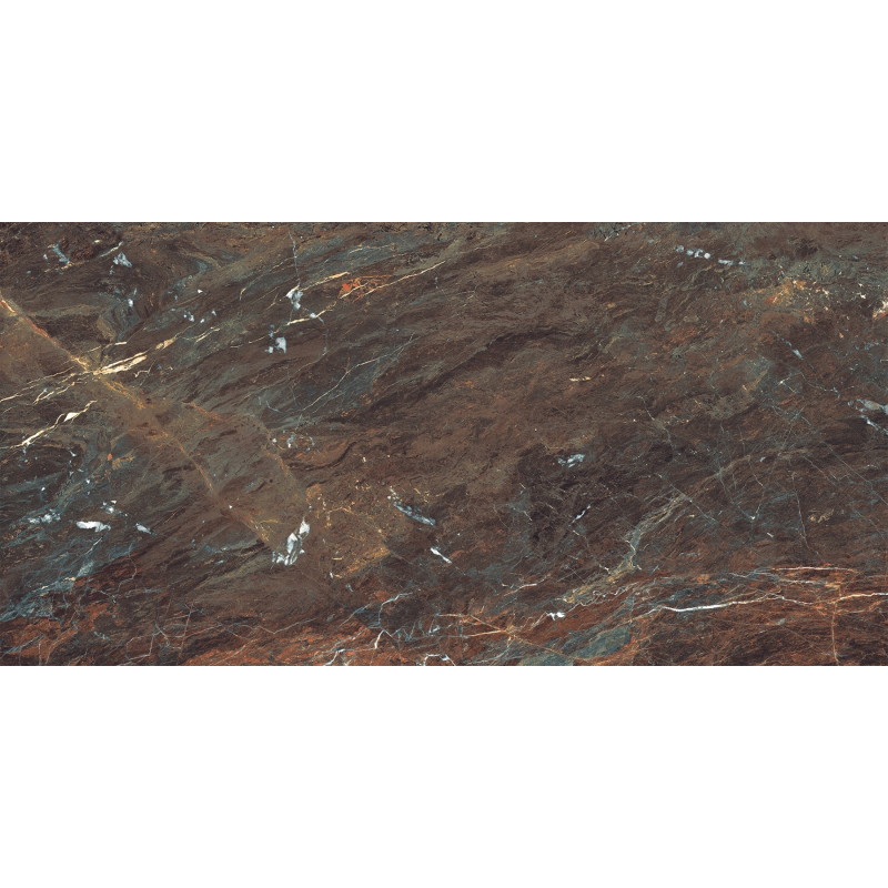 Mexen Sintra Earth carreau de grès émaillé rectifié G1, carreau sol-mur 120 x 60 cm, haut brillant - TL204-120-060-02