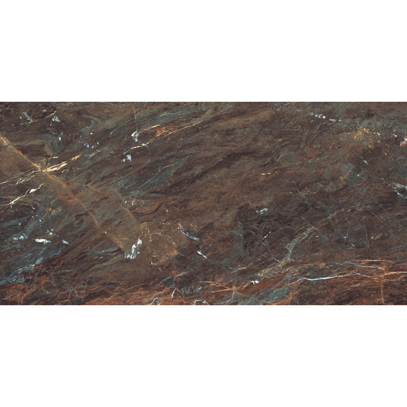 Mexen Sintra Earth grès émaillé rectifié G1, carreau sol-mur 120 x 60 cm, haute brillance - TL204-120-060-02