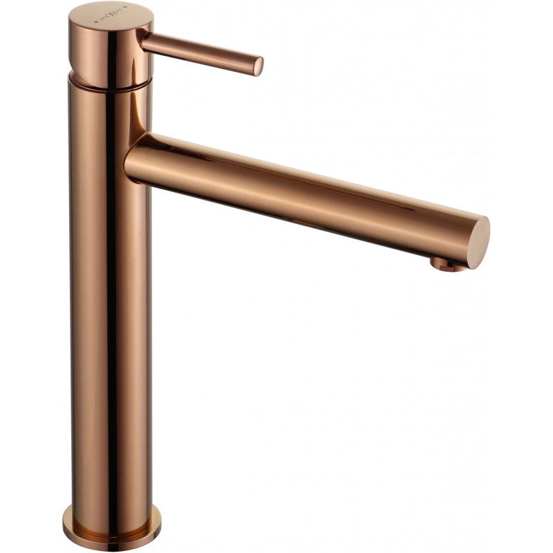 Mexen Elba robinet de lavabo haut, Or rose - 74110-60
