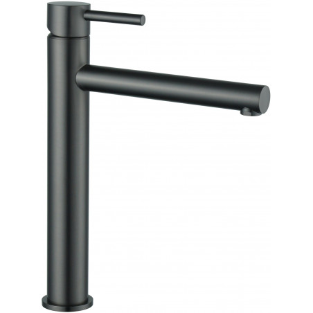 Mexen Elba robinet de lavabo haut, gris acier brossé - 74110-66