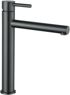 Mexen Elba robinet de lavabo haut, gris acier brossé - 74110-66