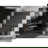 Mexen Kioto+ écran de douche avec étagère Walk-in 100 x 200 cm, miroir, or rose - 800-100-121-60-50