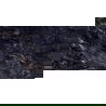 Mexen Rokocha Noir grès émaillé rect. G1, carreau sol-mur 120 x 60 cm, haute brillance - TL205-120-060-01