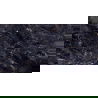 Mexen Rokocha Noir grès émaillé rect. G1, carreau sol-mur 120 x 60 cm, haute brillance - TL205-120-060-01