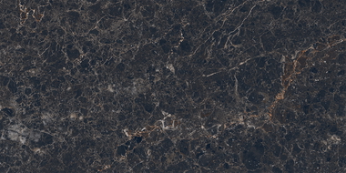 Mexen Slik Emperador Black grès émaillé rectifié G1, carrelage sol-mur 120 x 60 cm, haut brillant - TL207-120-060-01