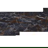 Mexen Orlo Black céramique émaillée rect. G1, carreau sol-mur 120 x 60 cm, haut brillant - TL211-120-060-00