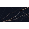 Mexen Fossil Gres noir émaillé rectifié G1, carreau sol-mur 120 x 60 cm, haute brillance - TL213-120-060-00