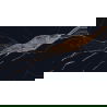 Mexen Fossil Black grès émaillé rectifié G1, carreau sol-mur 120 x 60 cm, haute brillance - TL213-120-060-00