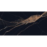 Mexen Fossil Gres noir émaillé rectifié G1, carreau sol-mur 120 x 60 cm, haute brillance - TL213-120-060-00