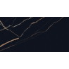 Mexen Fossil Gres noir émaillé rectifié G1, carreau sol-mur 120 x 60 cm, haute brillance - TL213-120-060-00
