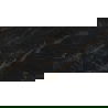 Mexen Marquino Noir grès émaillé rectifié G1, carreau sol-mur 120 x 60 cm, haute brillance - TL214-120-060-00